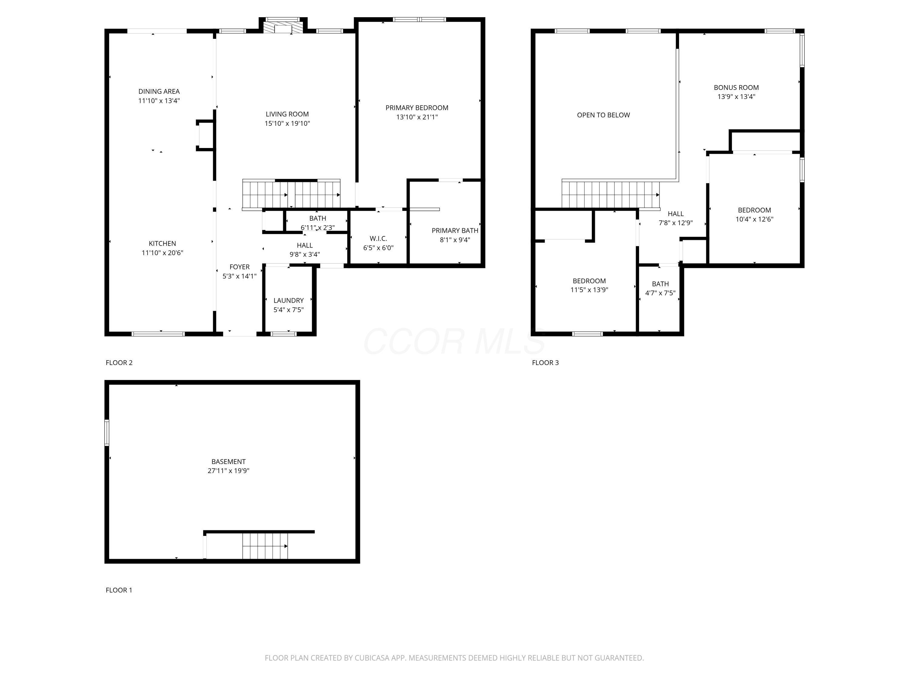 3863 Powder Ridge Road Grove City, OH 43123 - Photo 44 of 44 2D Floor Plan for 3857 Powder Ridge Road