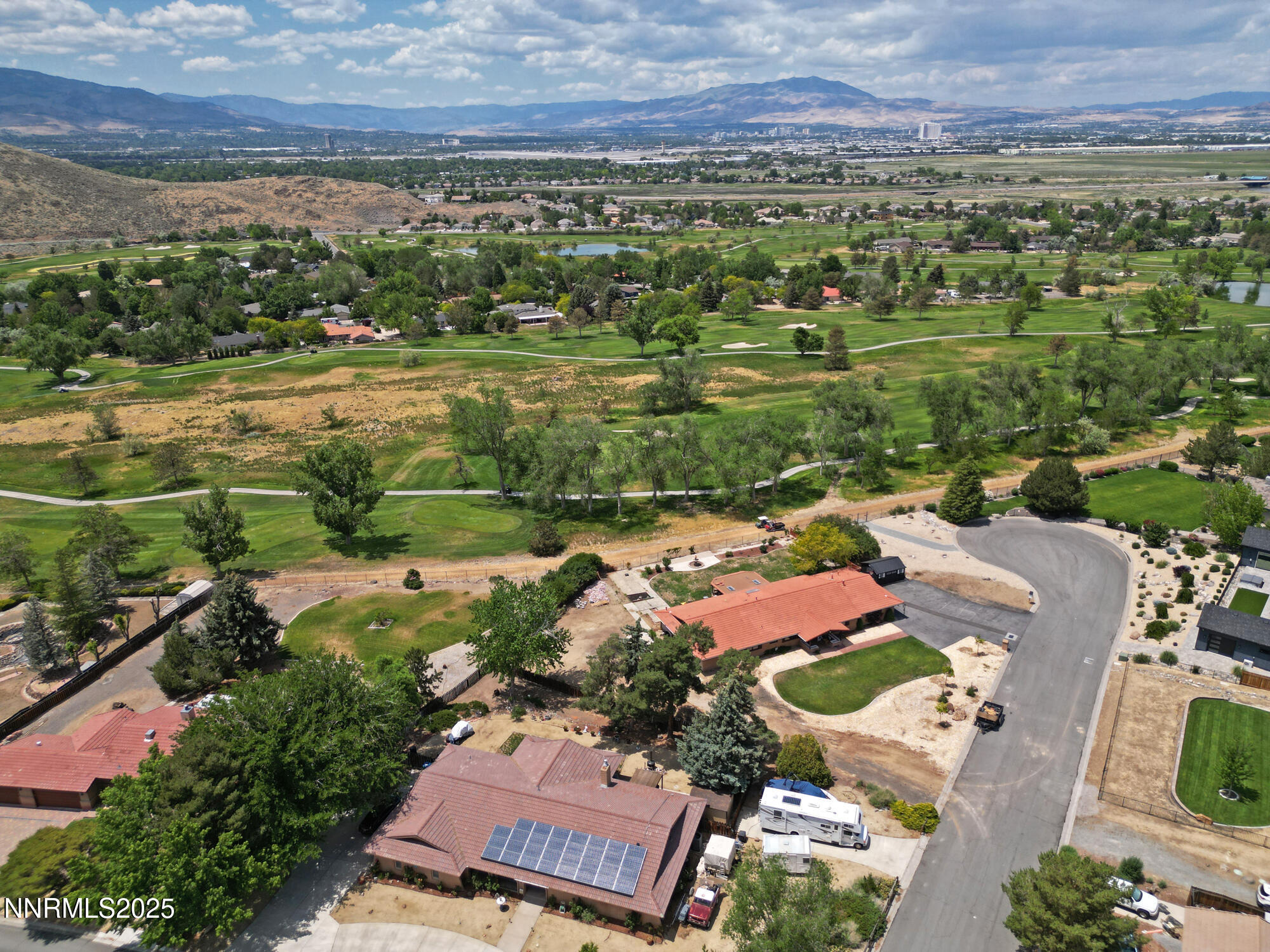 5705 Blue Hills Drive Reno, NV 89502 - Photo 41 of 56 an aerial view of residential house with outdoor space