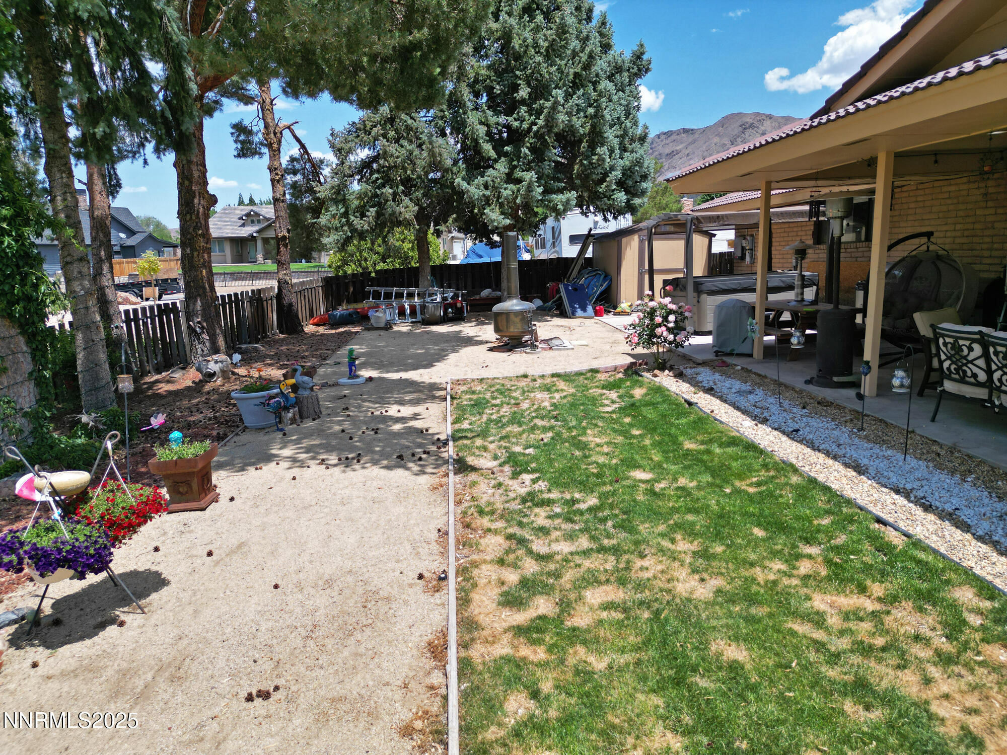 5705 Blue Hills Drive Reno, NV 89502 - Photo 51 of 56 a view of a backyard with sitting area