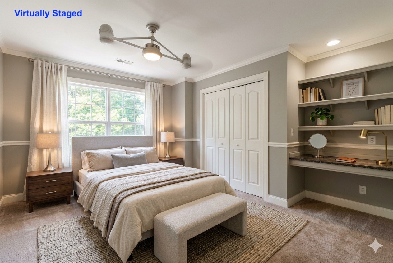 5756 Burgess Gower Road Pleasant View, TN 37146 - Photo 29 of 67 a bedroom with a bed and a cabinets