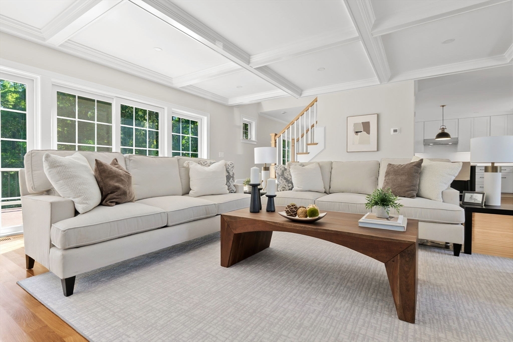 111 Killam Hill Road Boxford, MA 01921 - Photo 3 of 42 a living room with furniture and a large window