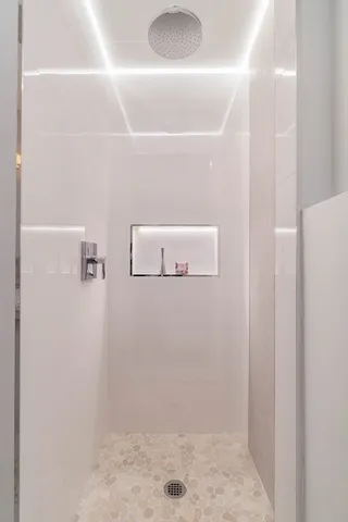 a view of a house with a street