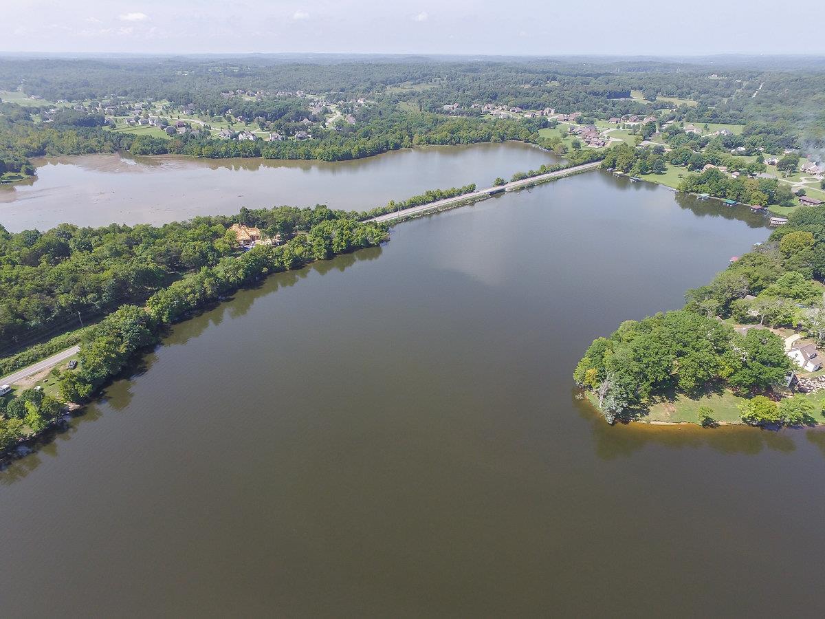 0 Burton Road Mount Juliet, TN 37122 - Photo 19 of 22 an aerial view of a city with lake view