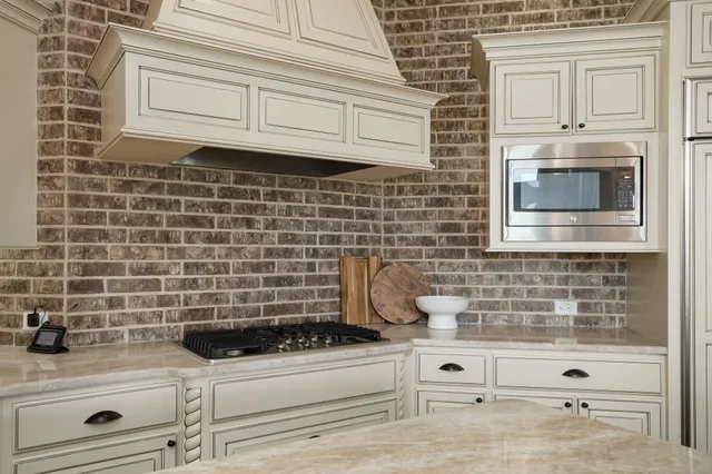 a close view of a stove