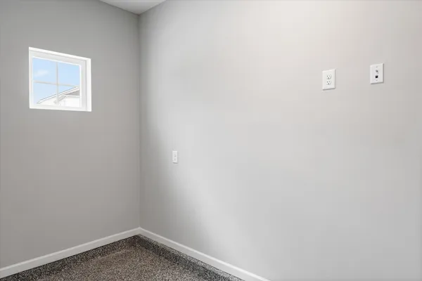 a small space with a window