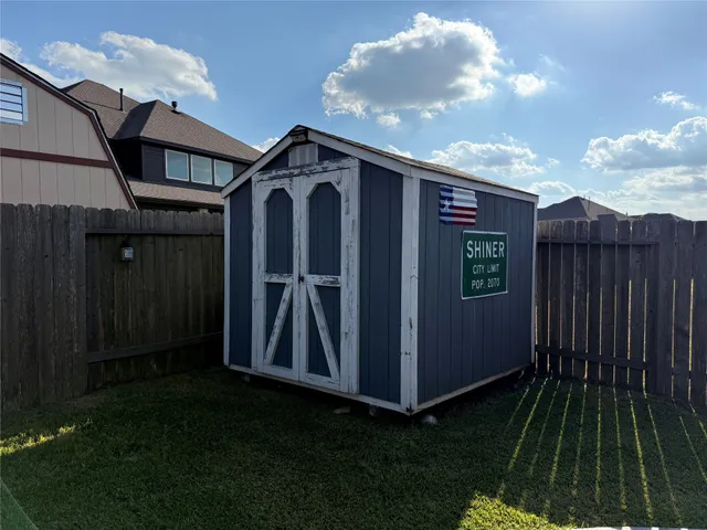 a view of front door of house