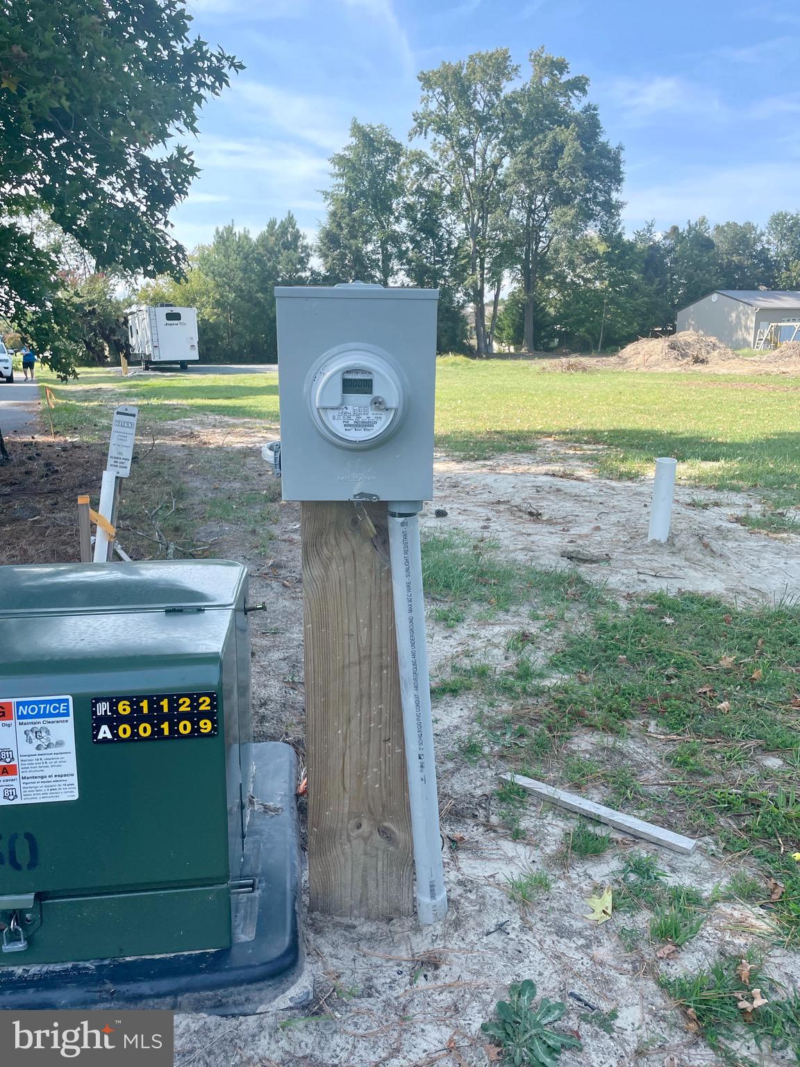 Lot 3 Clubhouse Road Millville, DE 19970 - Photo 5 of 7 Electric Meter on site