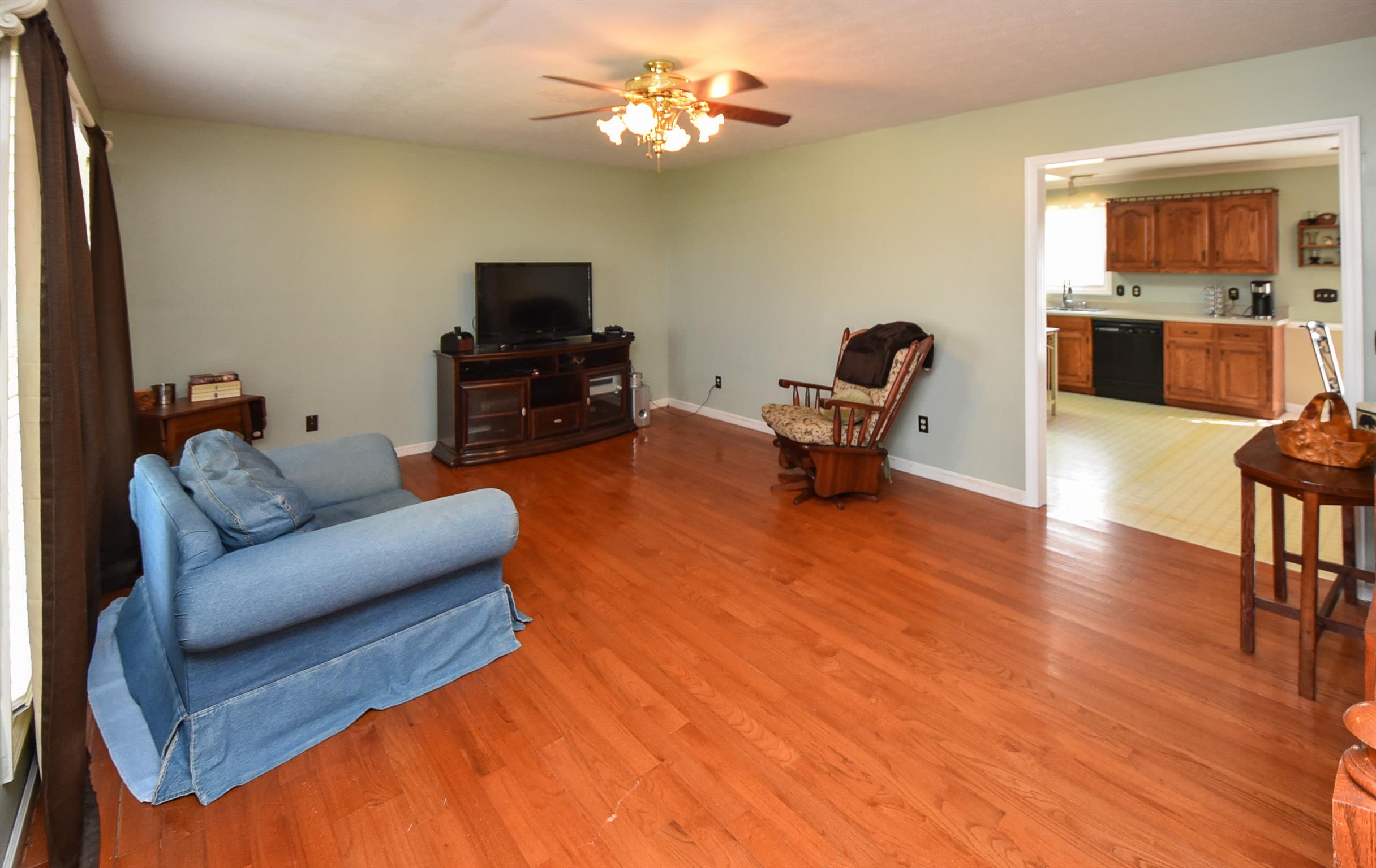 305 Paul Thompson Road Bethpage, TN 37022 - Photo 2 of 15 Beautiful hardwood in the Living Room!