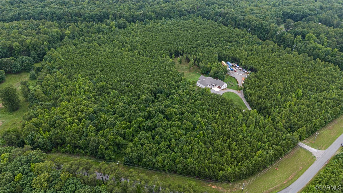 0 Wickham Road Bumpass, VA 23024 - Photo 8 of 16 a aerial view of a house with a yard