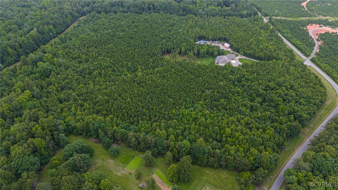 0 Wickham Road Bumpass, VA 23024 - Photo 10 of 16 an aerial view of a house with a yard