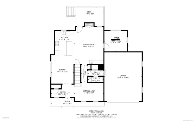 a picture of a floor plan