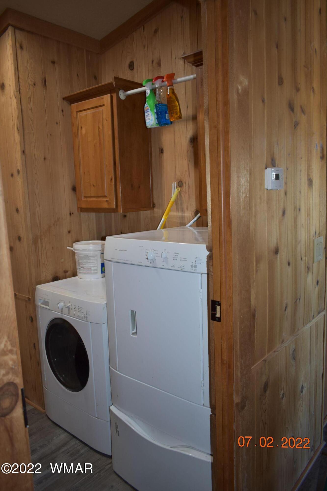 8 County Road 8309 Concho, AZ 85924 - Photo 28 of 45 a utility room with dryer and washer