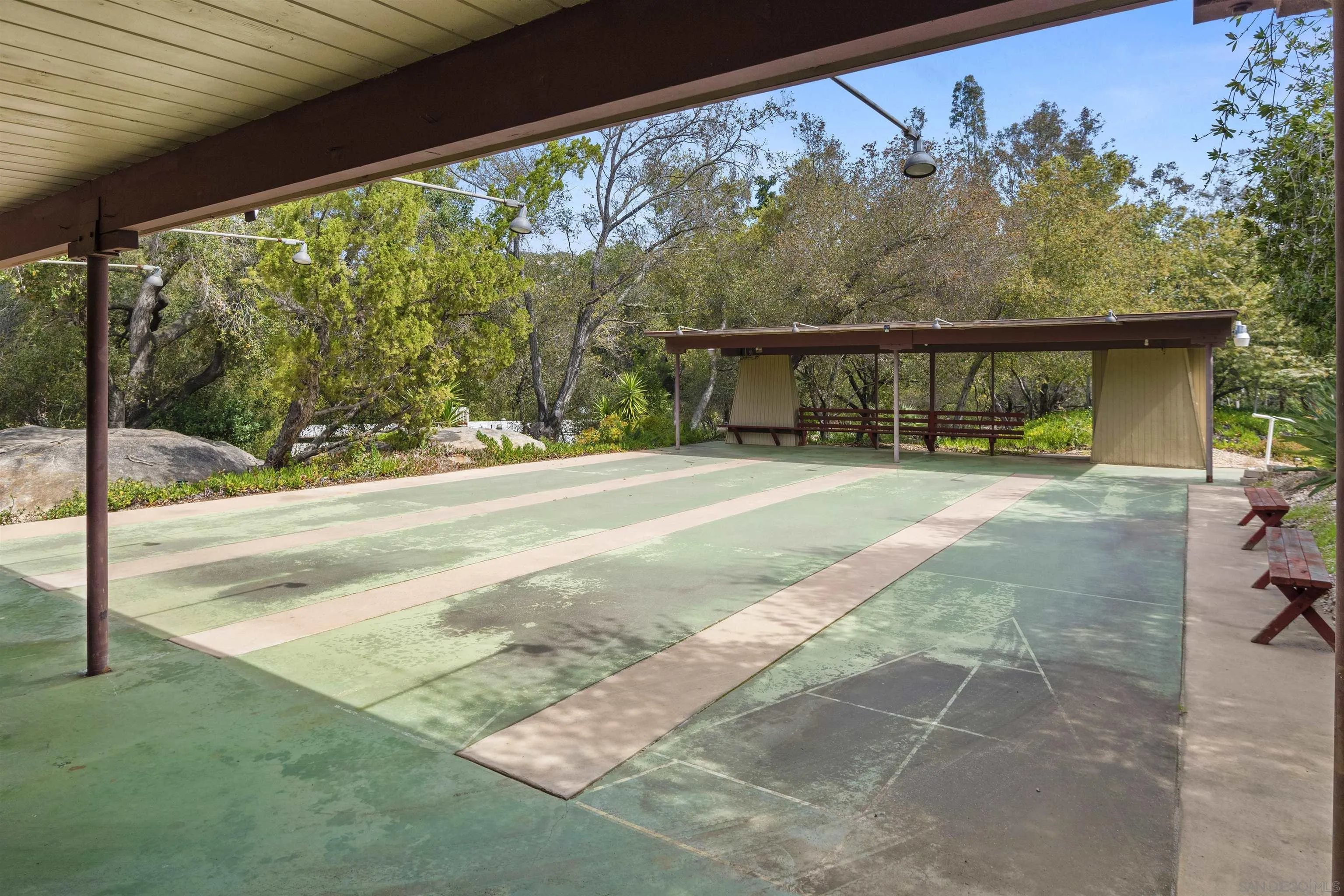 4747 Oak Crest Road, Unit 19 Fallbrook, CA 92028 - Photo 52 of 53 a view of a house with backyard and porch