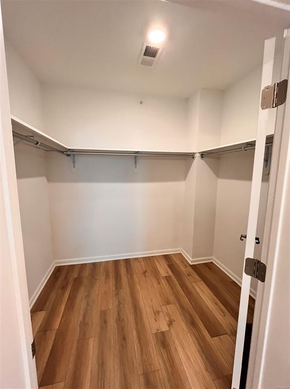 227 Tower Ridge Circle, Unit 227 Middletown, NY 10941 - Photo 9 of 16 Spacious primary bedroom closet with wood-type flooring