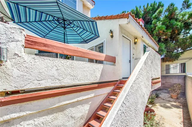 a view of outdoor space and deck