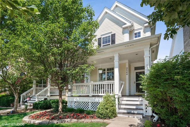 front view of a house with a porch