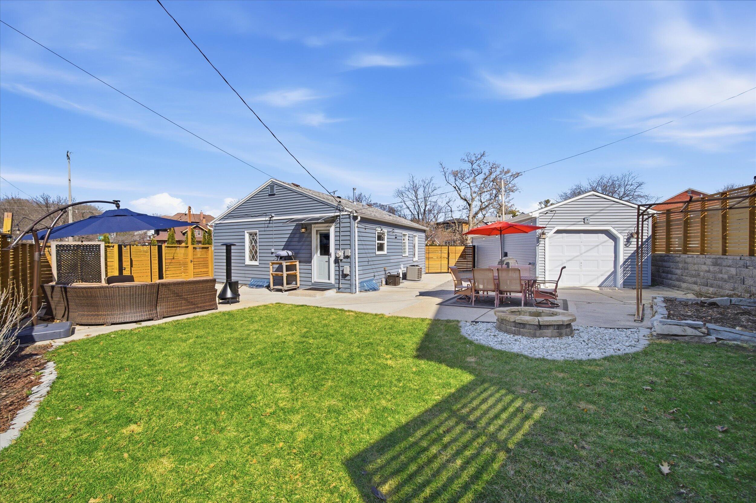 2801 East Rhode Island Avenue Milwaukee, WI 53207 - Photo 24 of 35 Private Spacious Backyard