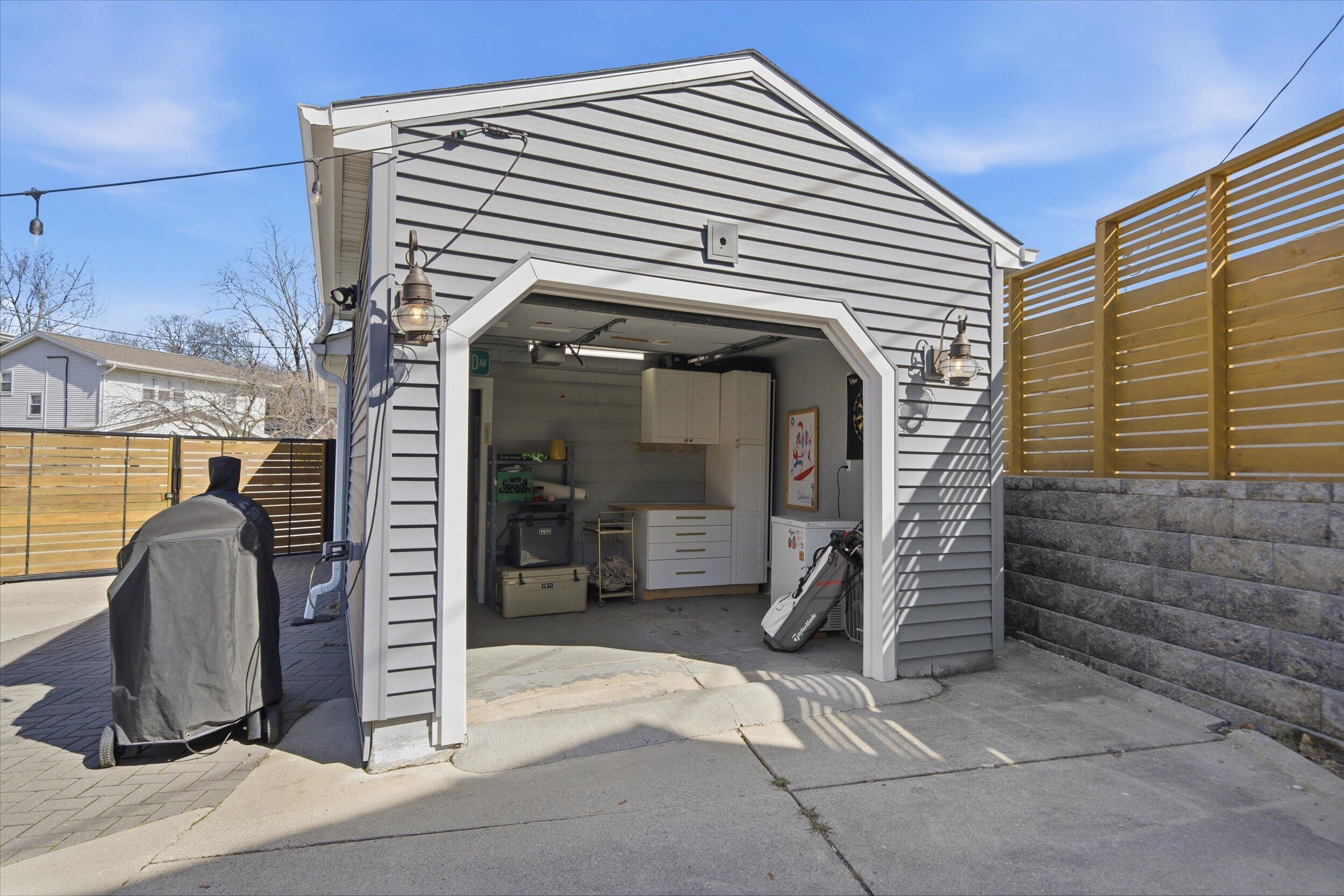 2801 East Rhode Island Avenue Milwaukee, WI 53207 - Photo 28 of 35 Dual Entry Garage into Backyard