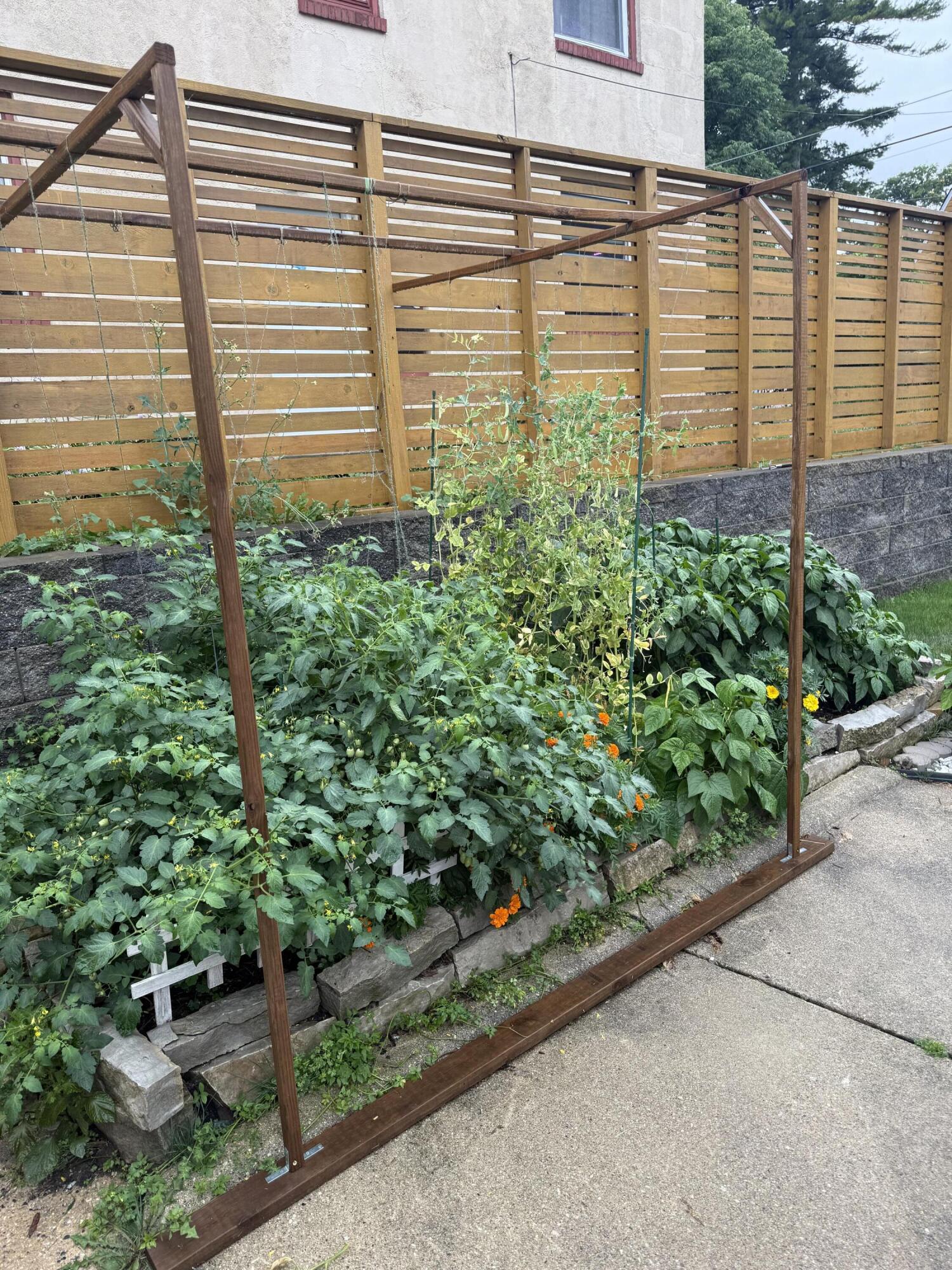 2801 East Rhode Island Avenue Milwaukee, WI 53207 - Photo 31 of 35 Garden added in the backyard