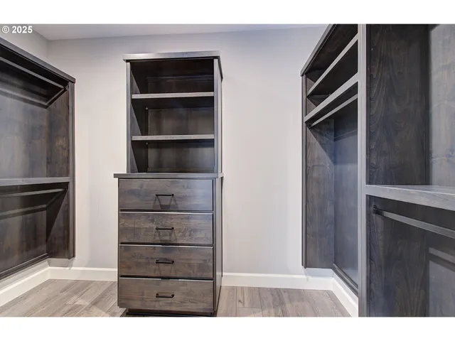 a view of walk in closet