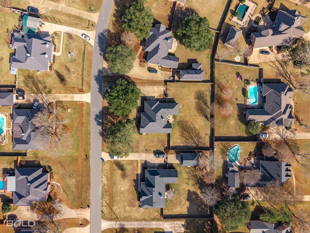 218 Ridgefield Drive Bossier City, LA 71111 - Photo 40 of 40 Aerial view of residential area