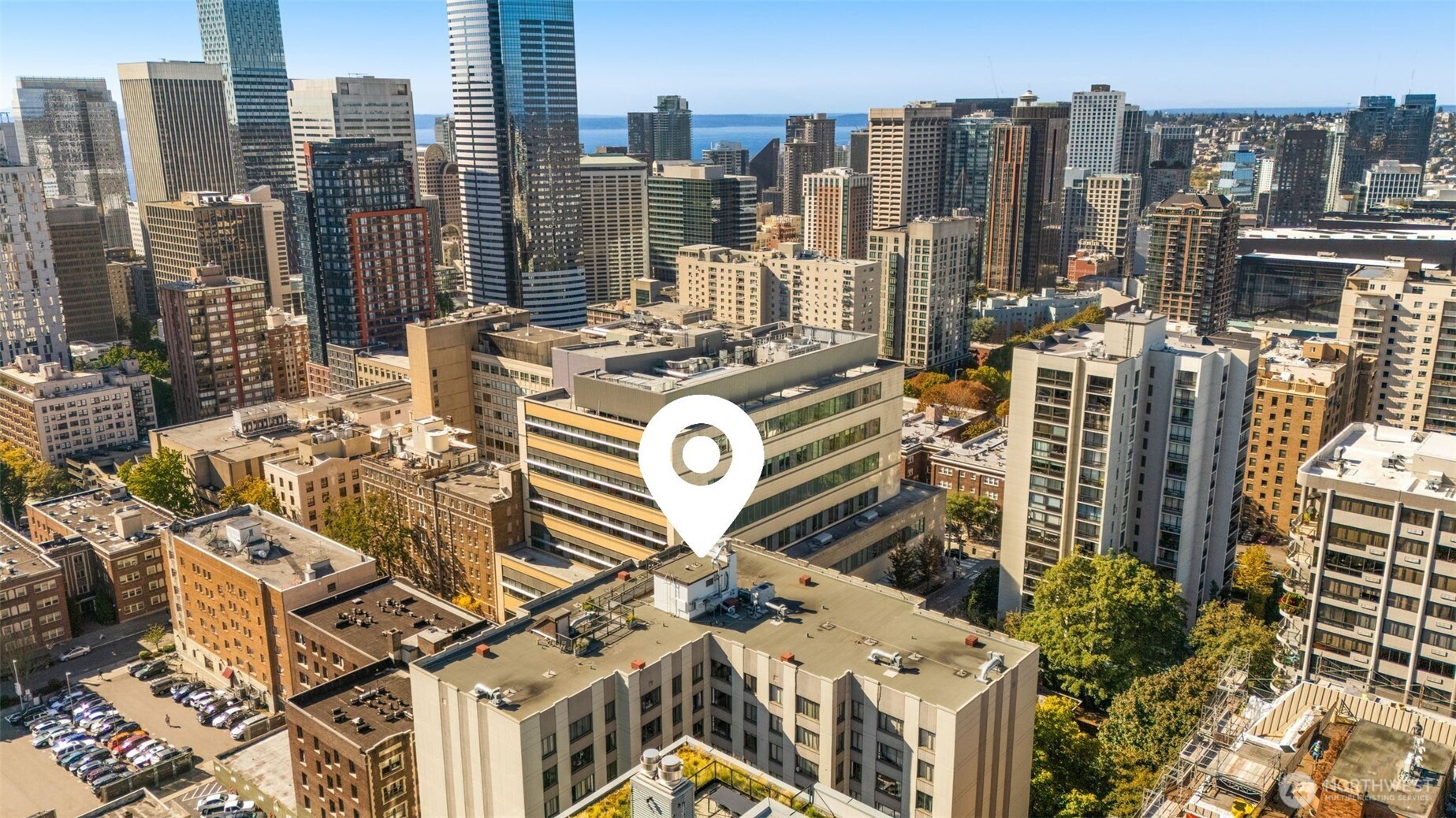 1105 Spring Street, Unit 211 Seattle, WA 98104 - Photo 2 of 26 a view of city view