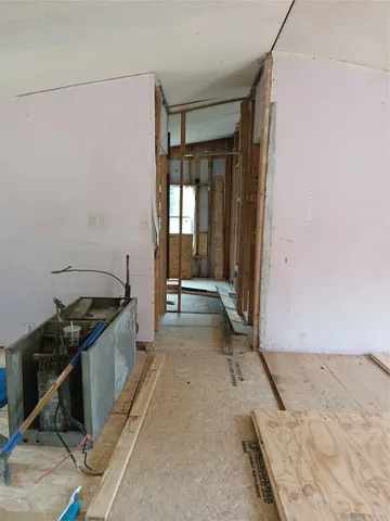 a view of a storage & utility room