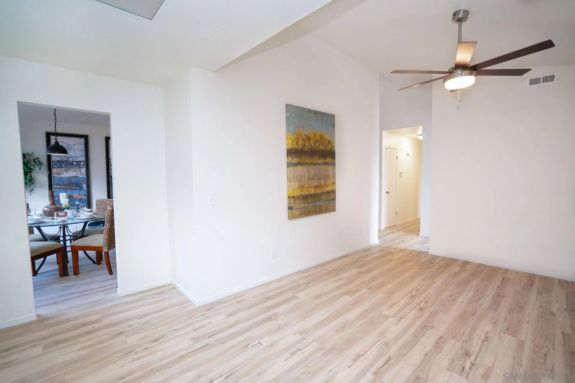 5145 Francis Street Oceanside, CA 92057 - Photo 15 of 21 wooden floor in an empty room with a window