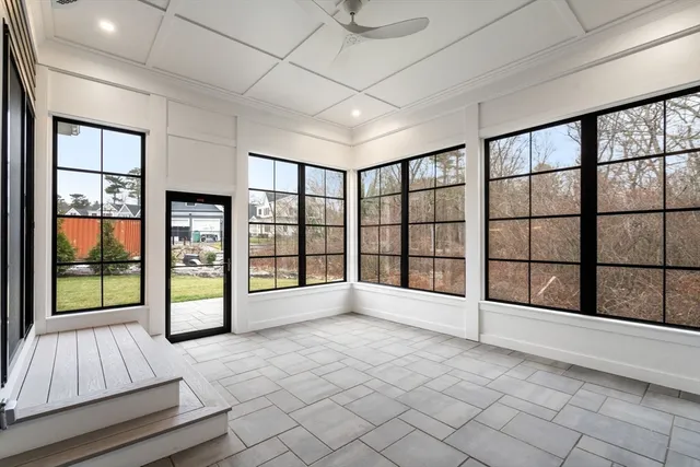 a view of an empty room with window