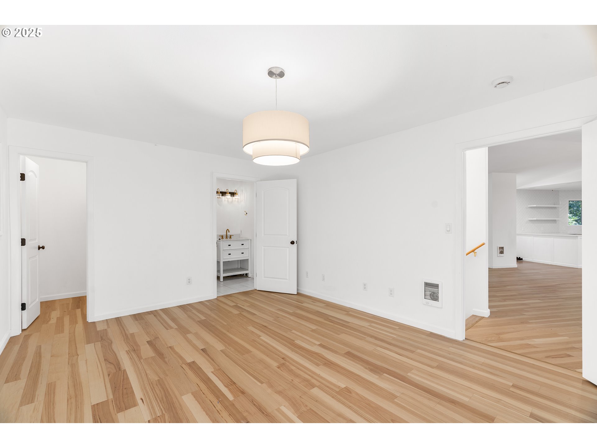 95708 Horton Lane Brookings, OR 97415 - Photo 17 of 46 a view of a room with wooden floor