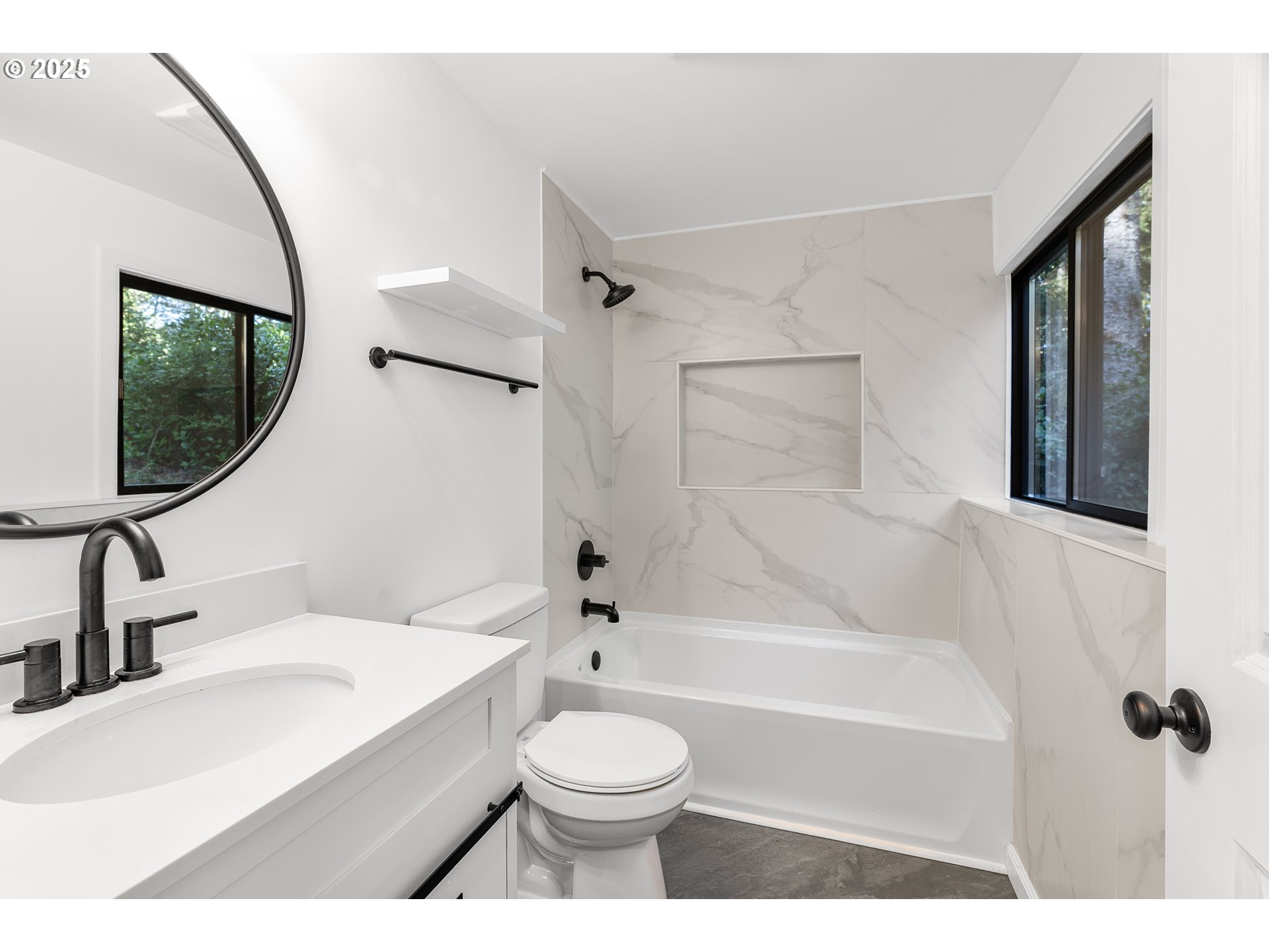 95708 Horton Lane Brookings, OR 97415 - Photo 25 of 46 a bathroom with a sink toilet and shower