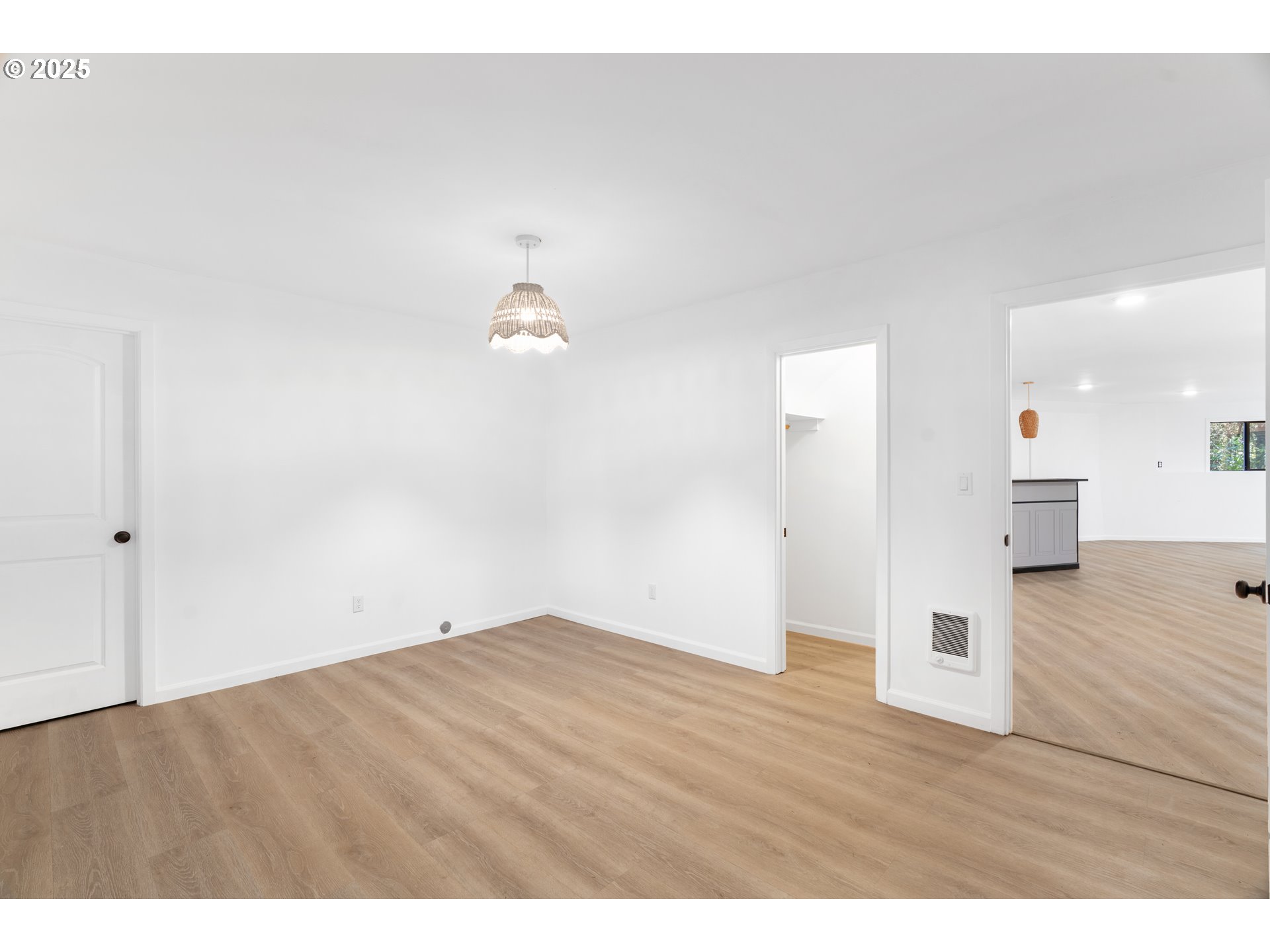 95708 Horton Lane Brookings, OR 97415 - Photo 38 of 46 a view of empty room with wooden floor