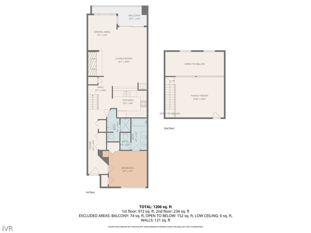 335 Ski Way, Unit 329 Incline Village, NV 89451 - Photo 39 of 39 Floor Plan