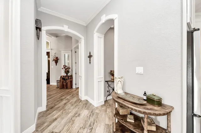 a bedroom with bed and window