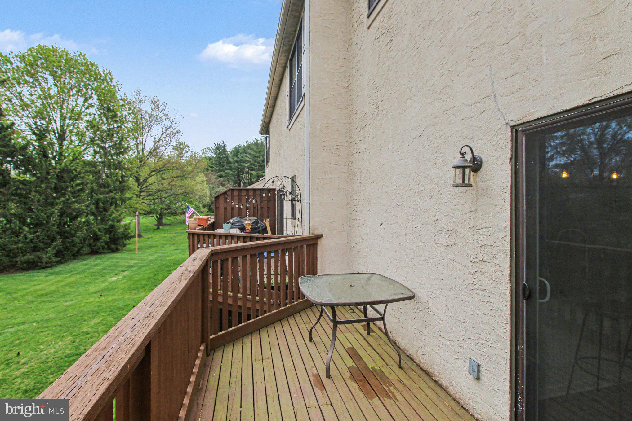 3402 Keswick Way Newtown Square, PA 19073 - Photo 25 of 29 Serene deck overlooking lush greenery.