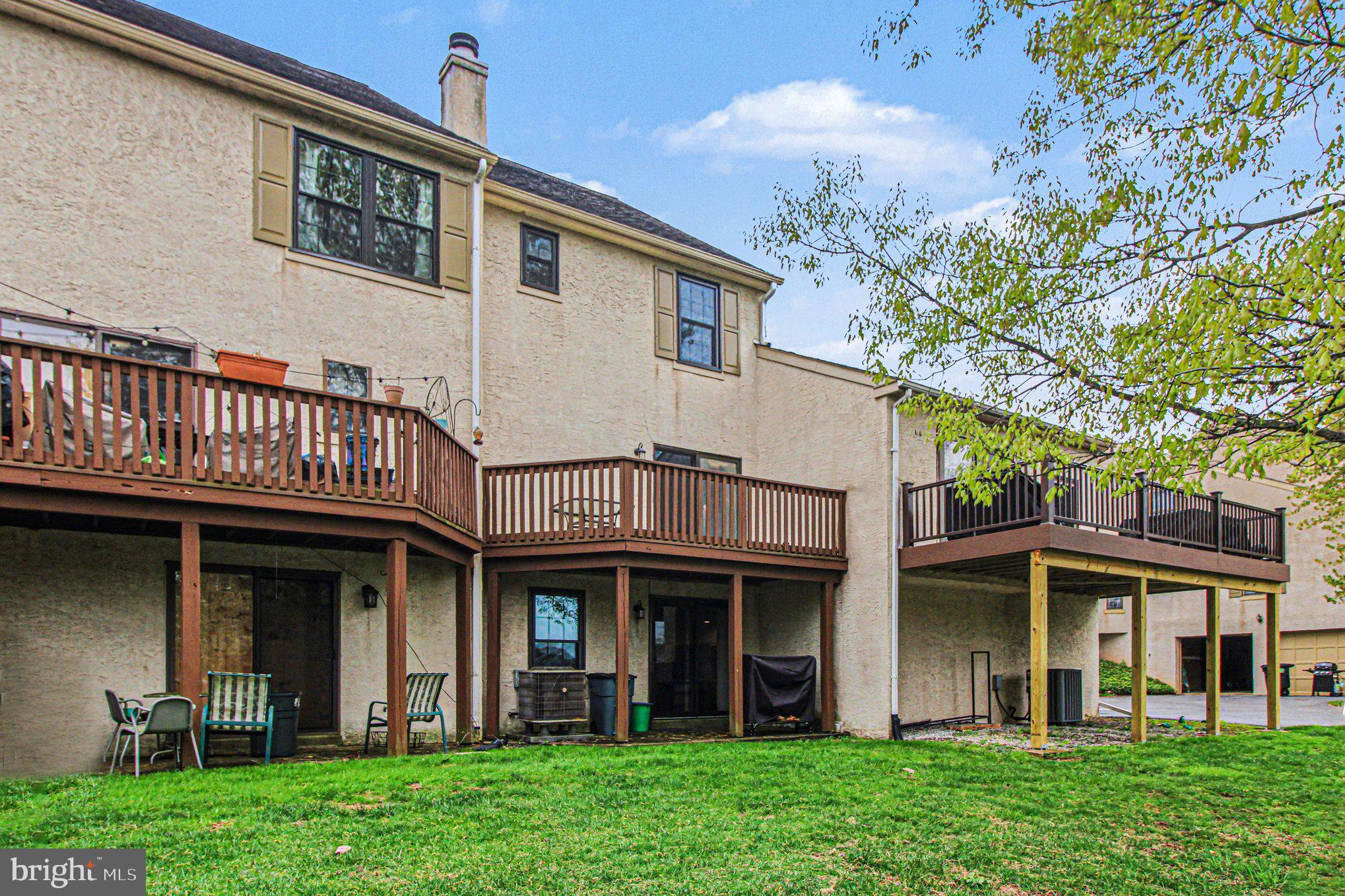 3402 Keswick Way Newtown Square, PA 19073 - Photo 28 of 29 Charming backyard with dual decks.