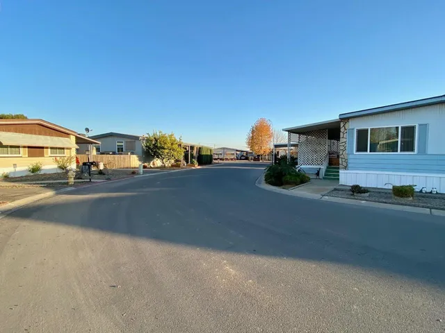 a view of a swimming pool with an ocean view