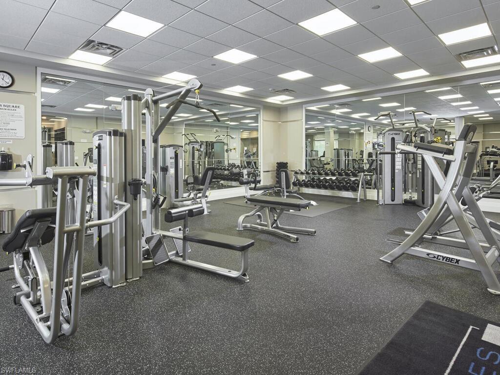 1135 3rd Avenue South Naples, FL 34102 - Photo 31 of 35 a view of a room with gym equipment