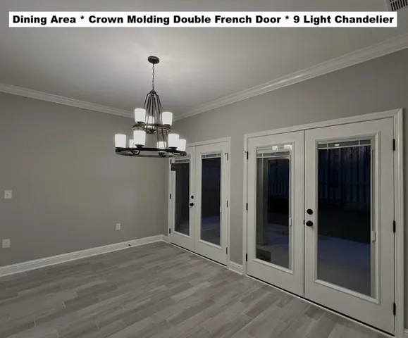 wooden floor in an empty room