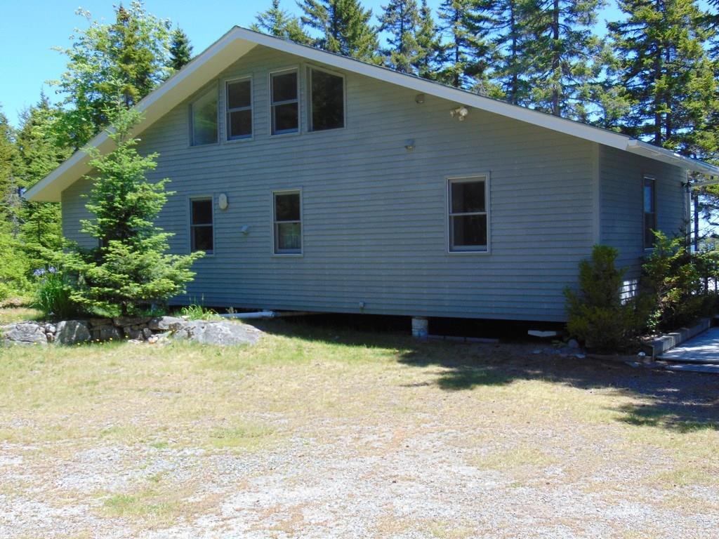 29 Granite Shore Milbridge, ME 04658 - Photo 11 of 35 Here's the back of the house and...