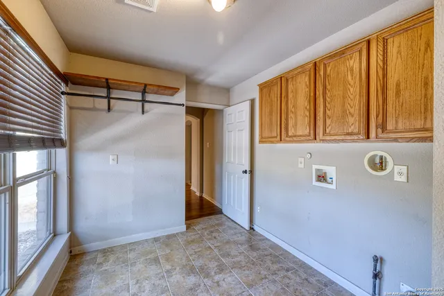 a view of front door