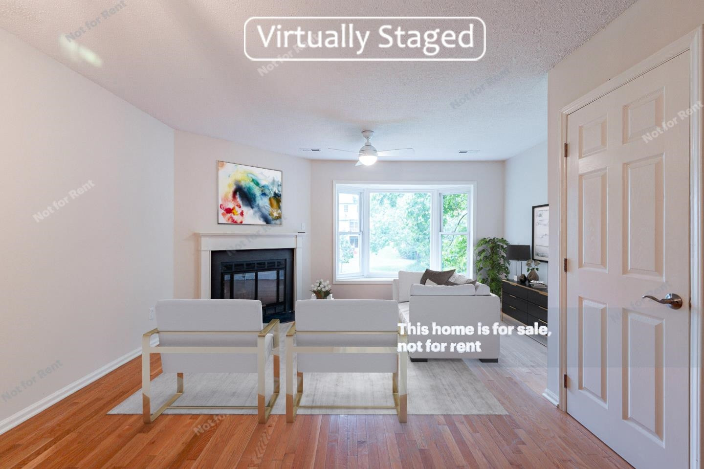 16 Quintin Place Durham, NC 27705 - Photo 2 of 19 a living room with furniture and a fireplace