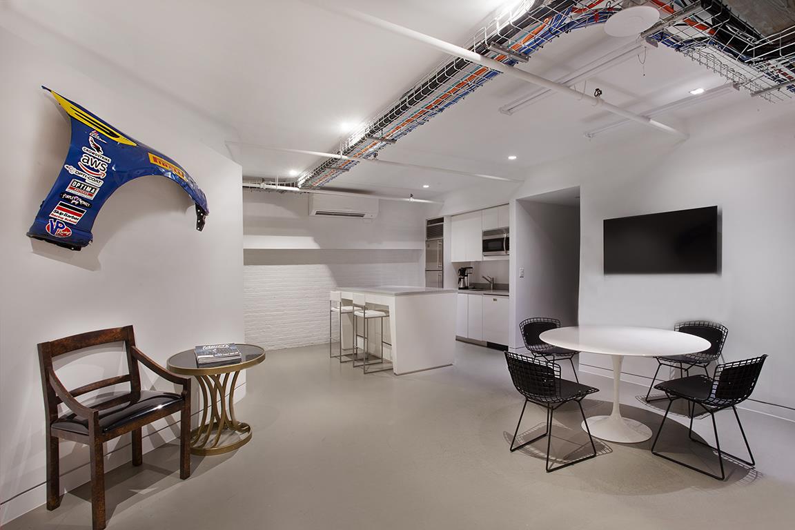 169 Hudson Street, Unit 1D Manhattan, NY 10013 - Photo 10 of 12 a view of a dining room with furniture