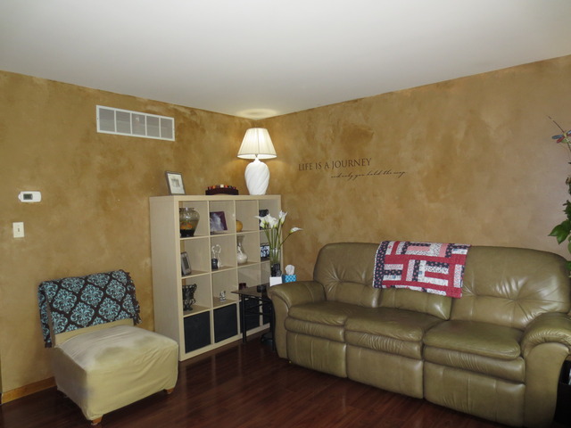 14820 South Penn Road Plainfield, IL 60544 - Photo 6 of 25 a living room with furniture and a wooden floor