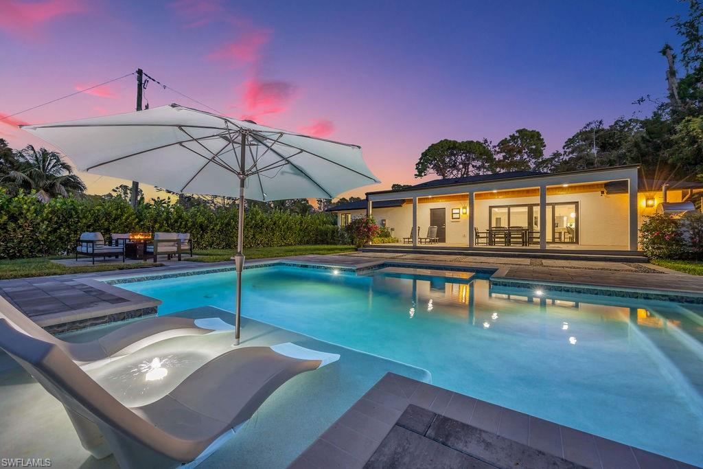 3155 64th Street Southwest Naples, FL 34105 - Photo 44 of 45 a view of a house with swimming pool