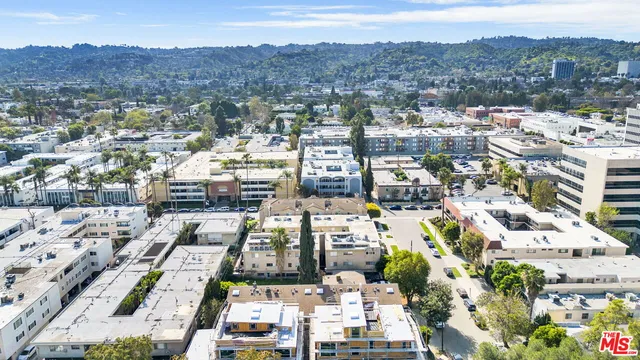 a view of city and ocean
