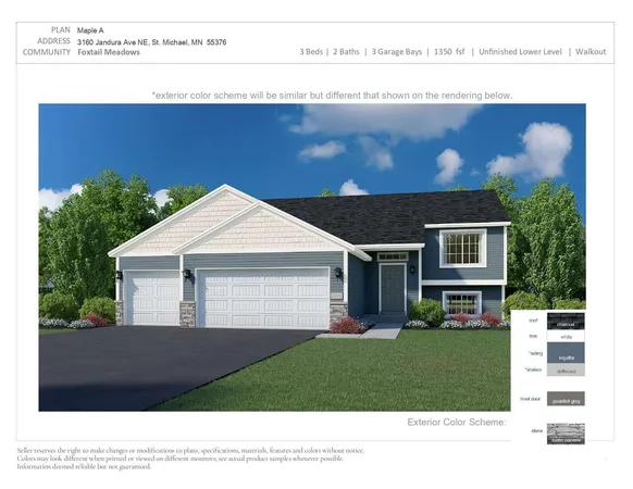 $394,900 | 3160 Jandura Avenue Northeast, St. Michael, MN 55376