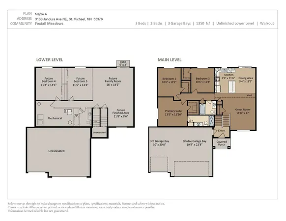 $394,900 | 3160 Jandura Avenue Northeast, St. Michael, MN 55376