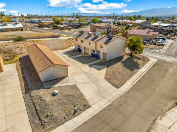 1666 Palma Road Bullhead City, AZ 86442 - Photo 19 of 22 a view of a terrace with outdoor space and seating area