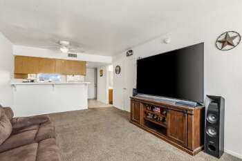 1666 Palma Road Bullhead City, AZ 86442 - Photo 5 of 22 a living room with furniture and a flat screen tv
